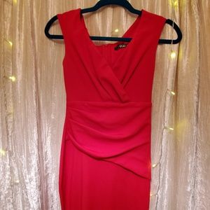 Size small red cocktail dress quiz